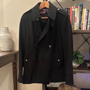 Chic Betsey Johnson Double-Breasted Peacoat Woman’s